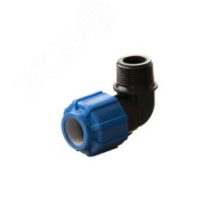 Отвод ПНД компрессионный НР 40x1 1/4'