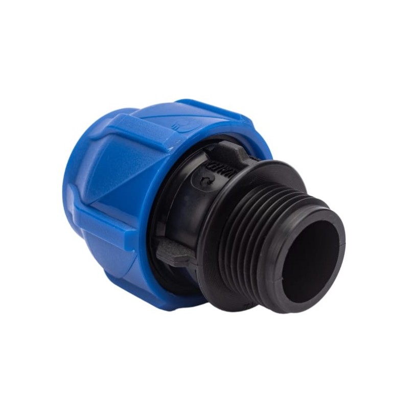 Муфта компрессионная соединительная ПНД НР 25х1/2 (160/40)