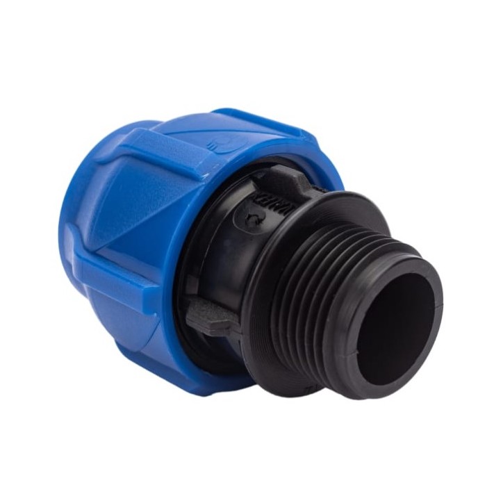 Муфта компрессионная соединительная ПНД НР 25х1/2 (160/40)