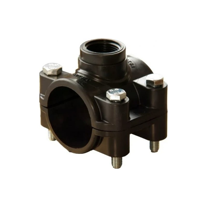 Седелка ПЭ 32 - 1/2' (крепление-болт)