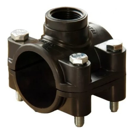 Седелка ПЭ 32 - 1/2' (крепление-болт)