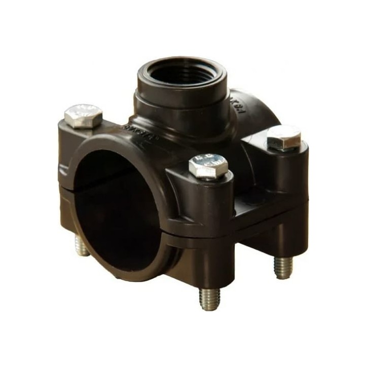 Седелка ПЭ 32 - 1/2' (крепление-болт)