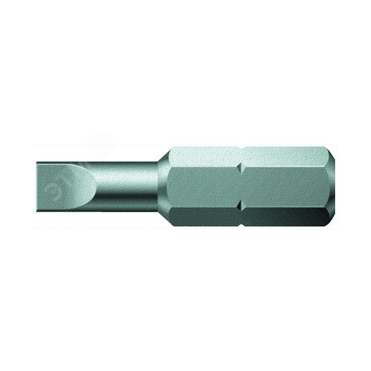Бита шлицевая 800/1 Z SL вязкая твердость хвостовик 1/4 C 6.3 1X5.5X25 мм