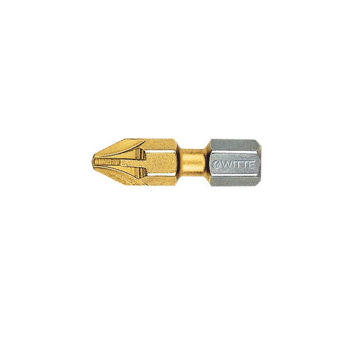 Бита РZ 2x25 мм 1/4'' BITFLEX TiN покр. нитрид титана Бита РZ 2x25 мм 1/4'' BITFLEX TiN покр. нитрид титана