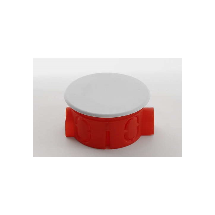 TYCO Коробка распределительная 65мм скрытая с крышкой TYCO Коробка распределительная 65мм скрытая с крышкой