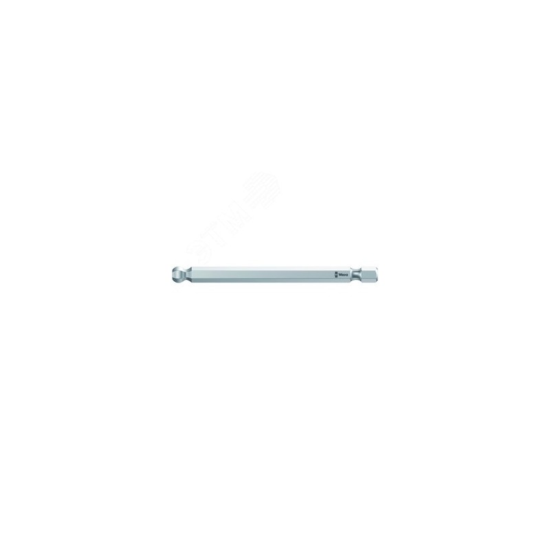 Бита под внутренний шестигранник 842/4 Z Hex с шаром вязкая твердость хвостовик 1/4 E 6.3 9/64X89 мм