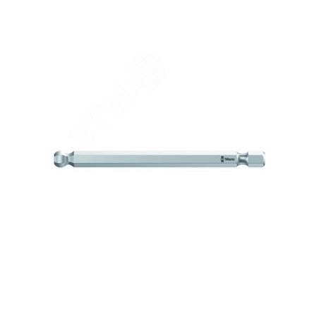 Бита под внутренний шестигранник 842/4 Z Hex с шаром вязкая твердость хвостовик 1/4 E 6.3 9/64X89 мм