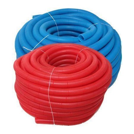 Труба гофрированная 40 красная, для трубы 32, бух а 30м