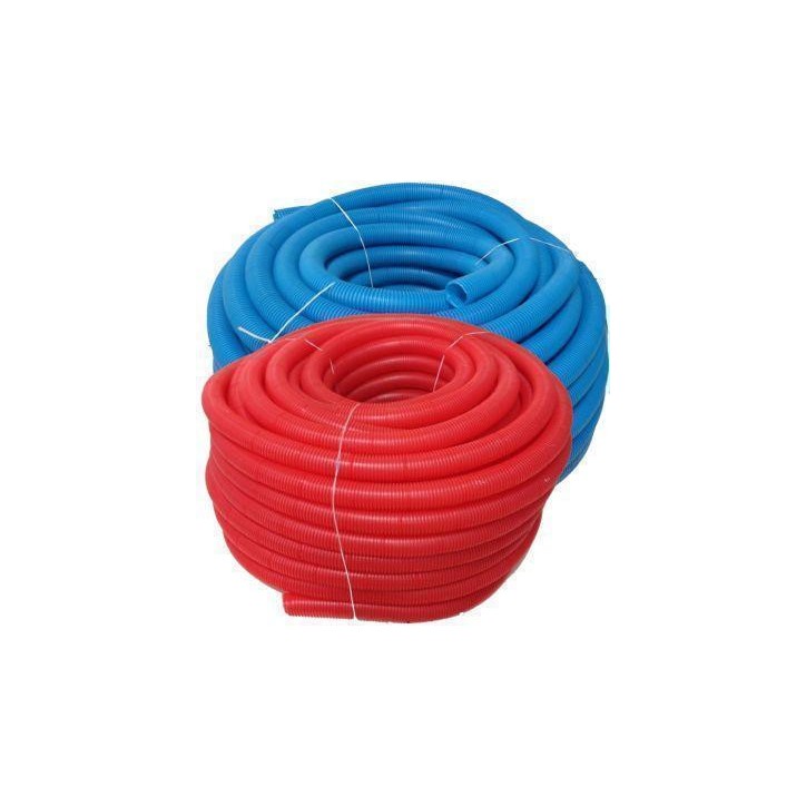 Труба гофрированная 40 красная, для трубы 32, бух а 30м Труба гофрированная 40 красная, для трубы 32, бух а 30м