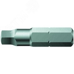 Бита под внутренний квадрат 868/1 Z Robertson вязкая твердость хвостовик 1/4 C 6.3 № 00X25 мм