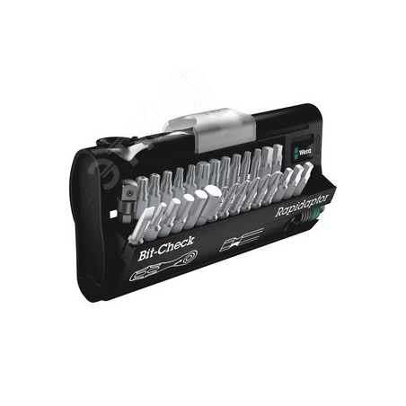 Набор бит с трещоткой Bit-Check 30 Zyklop Mini 2 31 предмет комплектация: 1x 8001 A Bit Ratchet 1/4X