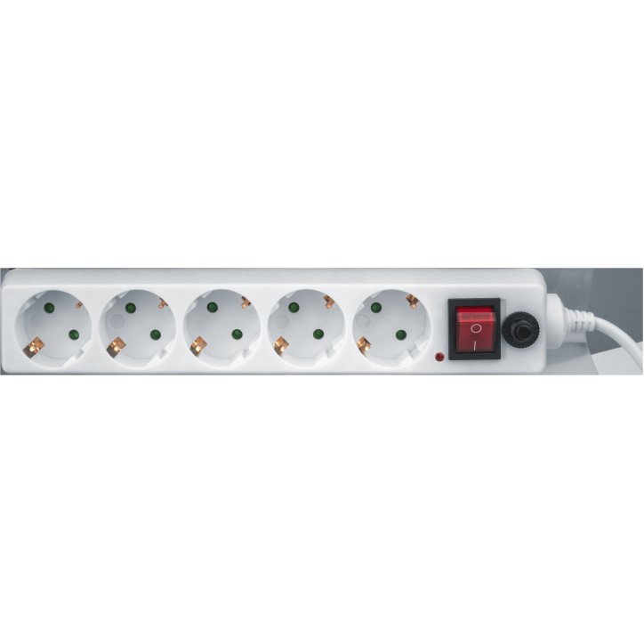 Фильтр сетевой NSP-05-180-ESC-3х0.75 5 гнезд (1.8м) Фильтр сетевой NSP-05-180-ESC-3х0.75 5 гнезд (1.8м)