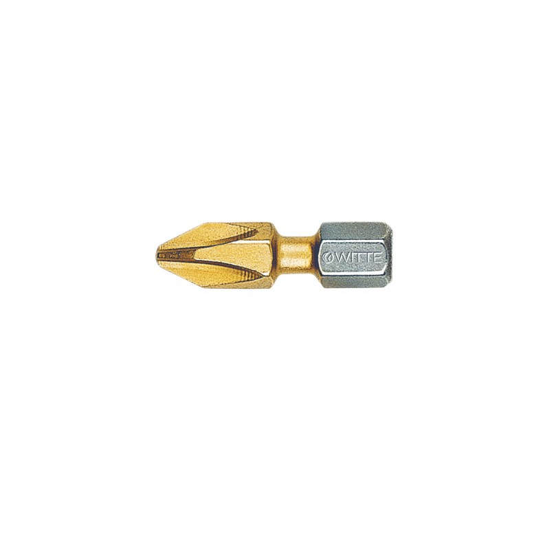 Бита PH2x25 мм 1/4'' BITFLEX TiN покр. нитрид титана