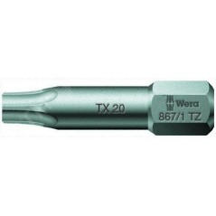 Бита торсионная 867/1 TZ TORX вязкая твердость хвостовик 1/4 C 6.3 TX 27 x 25 мм