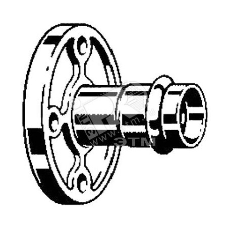 Фланец пресс 35 (ДУ 32) нержавеющая сталь Sanpress Inox SC-Contur модель 2359