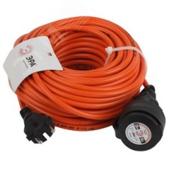 Удлинитель силовой UPx-1-2x1-20m-IP44 в бухте б/з 20м 1 гн ПВС 2х1 UPx-1-2x1-20m-IP44