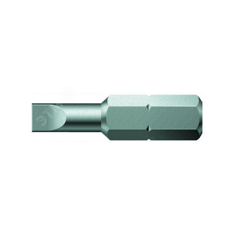 Бита шлицевая 800/1 Z SL вязкая твердость хвостовик 1/4 C 6.3 1.2X8X39 мм