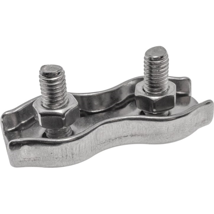 Зажим для троса 6мм DUPLEX