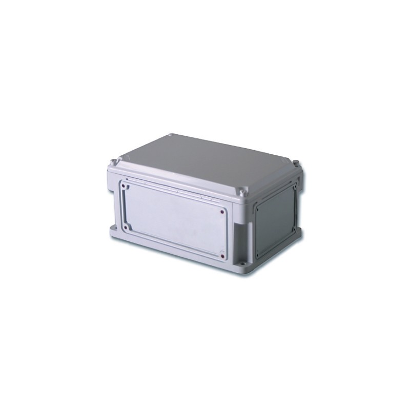 Корпус IP66/IP67, 300х200х146 мм, без МП, с фланцами, непрозрачная крышка H- 21 мм