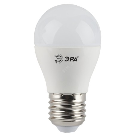 Лампа светодиодная LEDP45-5W-827-E27(диод,шар,5Вт,тепл,E27)