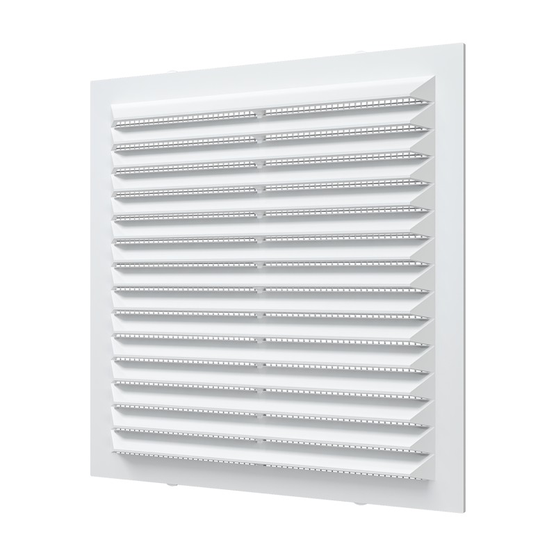 Решетка вентиляционная вытяжная, из ABS пластика 138х138