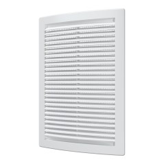 Решетка вентиляционная вытяжная, из ABS пластика 180х250