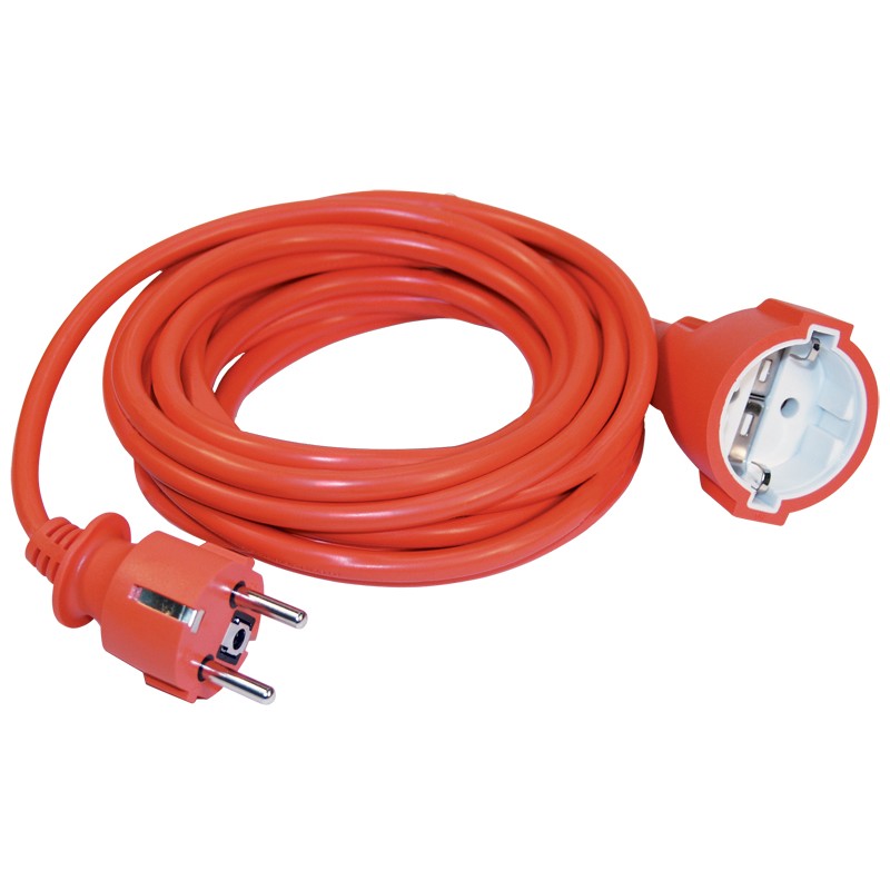 Удлинитель силовой 1 розетка шнур 20м ПВС 3х1 10А УШ-01РВ