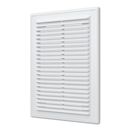 Решетка вентиляционная вытяжная, из ABS пластика 185х255