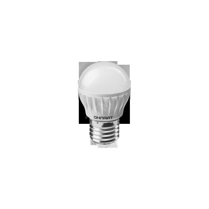 Лампа светодиодная LED 6вт E27 белый матовый шар Лампа светодиодная LED 6вт E27 белый матовый шар