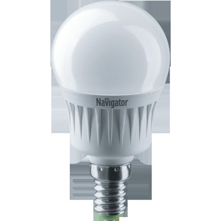 Лампа светодиодная LED 7вт E14 теплый шар