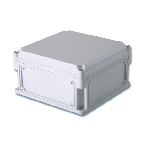 Корпус IP66/IP67, 300х150х160 мм, без МП, с фланцами, непрозрачная крышка H- 35 мм