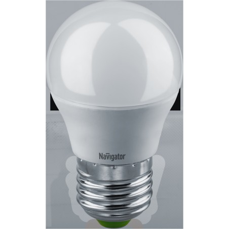 Лампа светодиодная LED 7вт Е27 диммируемая теплый шар