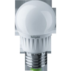 Лампа светодиодная LED 7вт E27 теплый шар