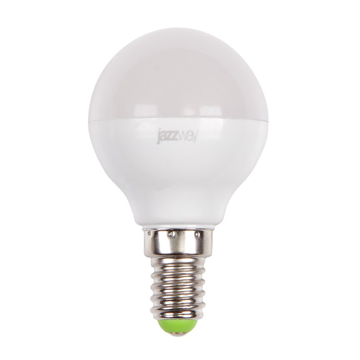 Лампа светодиодная LED 11Вт 230Вт E14 холодный матовый шар Jazzway Лампа светодиодная LED 11Вт 230Вт E14 холодный матовый шар Jazzway