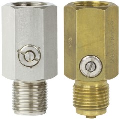 Демпфирующее устройство (дроссель) 910.12 Нерж. сталь 1.4571 G1/2B / G1/2 внешняя