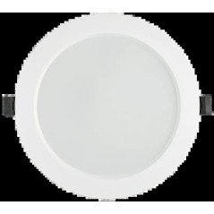 Светильник светодиодный встраиваемый ДВО 1615 белый круг 24Вт 6500К IP20