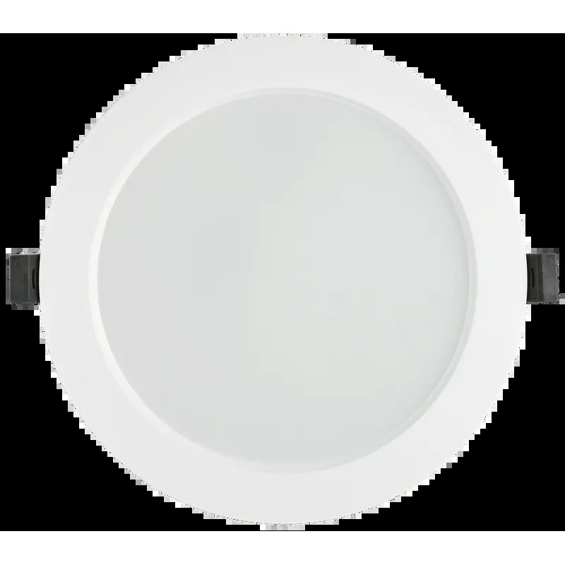 Светильник светодиодный встраиваемый ДВО 1615 белый круг 24Вт 6500К IP20