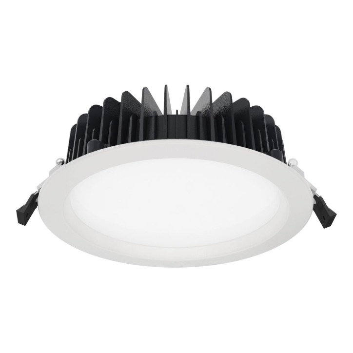 Светильник светодиодный встраиваемый downlight TLDR08-24-840-OL-EM1 24Вт 2250лм 4000K Ra80 IP65/IP20 с БАП 1 час