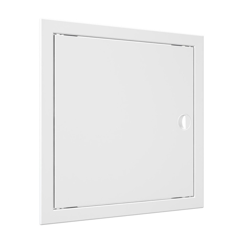 Люк-дверца ревизионная с ручкой, из ABS пластика 318х318 и с фланцем 296х296