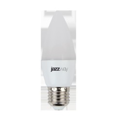 Лампа светодиодная LED 8 Вт 640Лм 4000К белая Е27 Свеча Jazzway