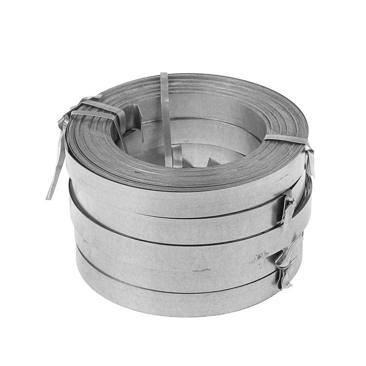 Лента тарная неперфорированная 20х0,55 оцинкованная 25м