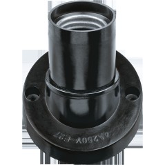 Патрон настенный Е27 карболитовый черный