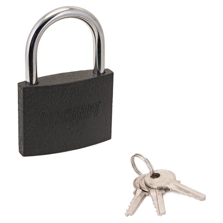 Замок навесной с цилиндровым механизмом секрета, СТАНДАРТ HG-375 серый Замок навесной с цилиндровым механизмом секрета, СТАНДАРТ HG-375 серый