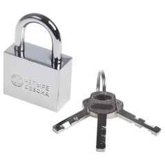 Замок навесной серия "Сталь" 40 м