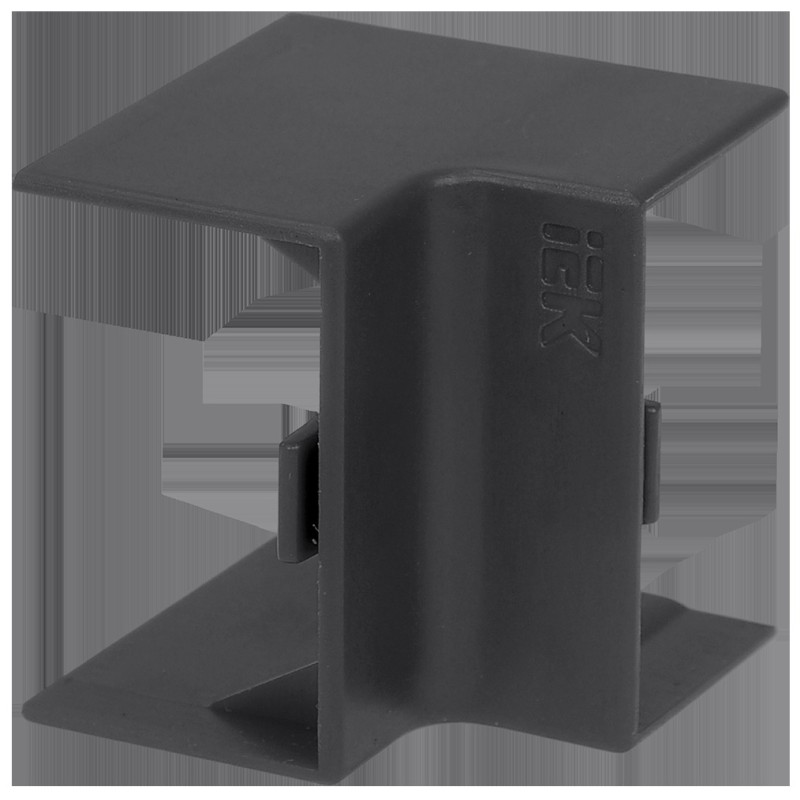 ELECOR Угол внутренний КМВ 25х16 черный (4шт/компл)