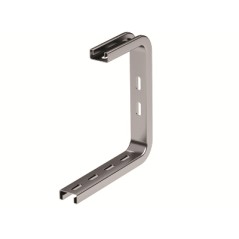 Консоль легкая потолочная DS основание 400 мм цинк-ламельная