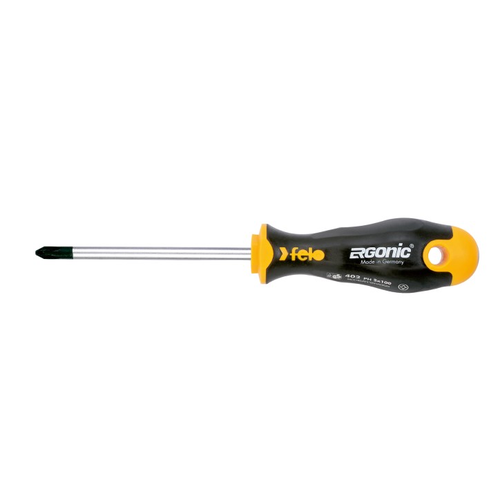 Отвертка Ergonic крестовая PH 2X150 Отвертка Ergonic крестовая PH 2X150