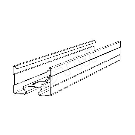 Короб для светильников, 3 м, белый