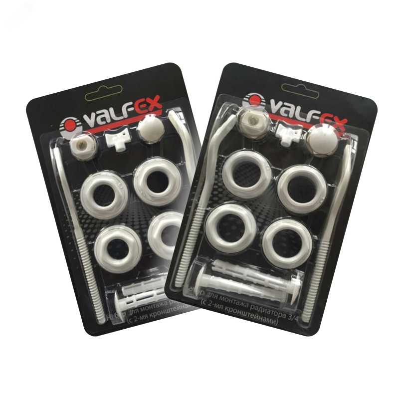 Комплект для монтажа радиаторов с 2-мя кронштейн ми 3/4''