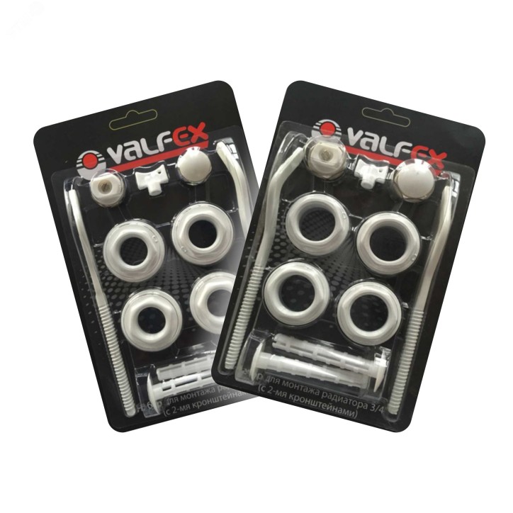 Комплект для монтажа радиаторов с 2-мя кронштейн ми 3/4''